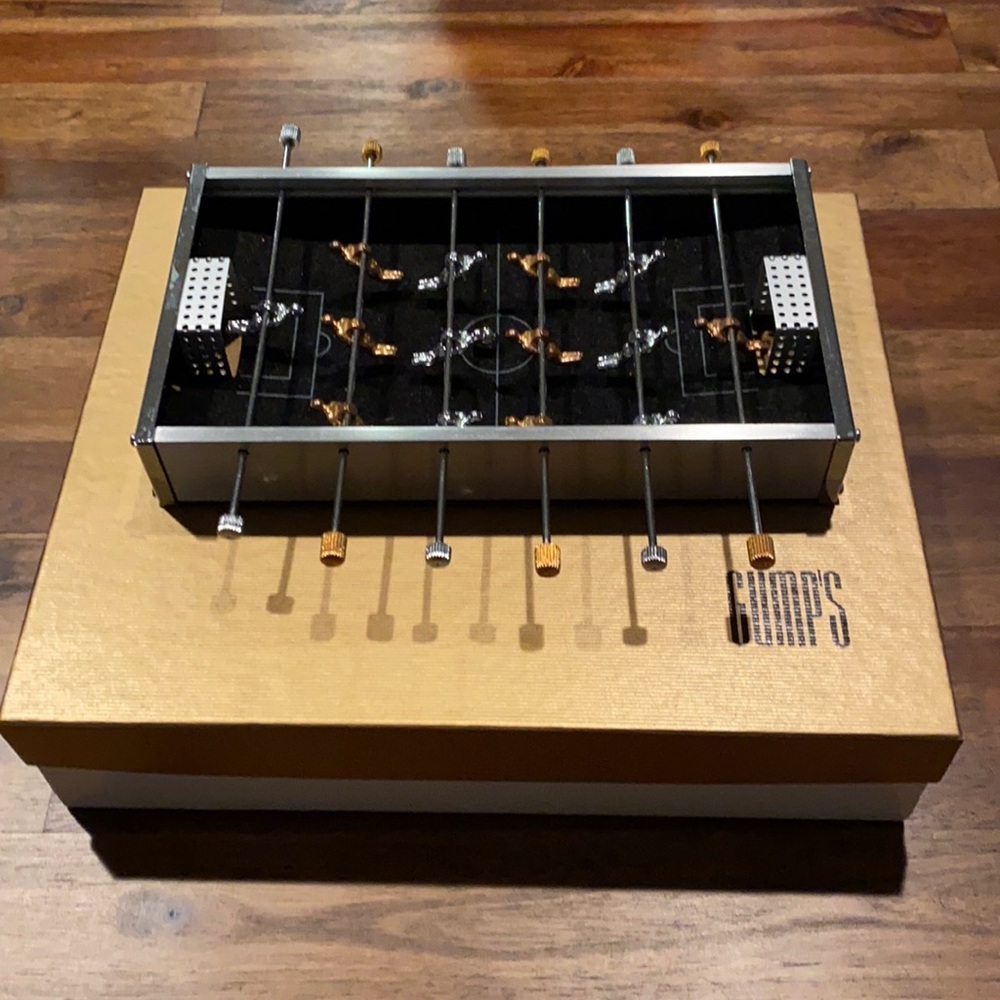 Gump’s desktop foosball set